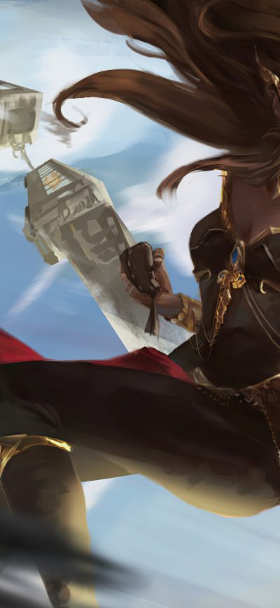 Fond d'écran Fan Art Sri Asih 4k sur iPhone