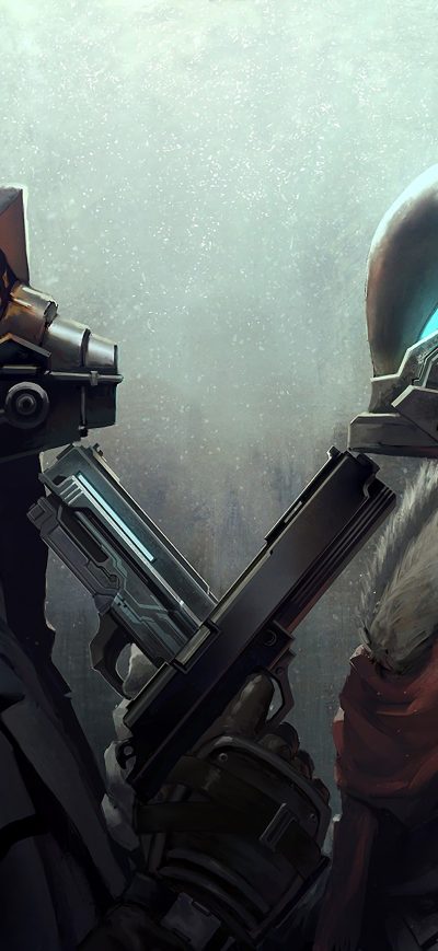 Fond d'écran Stand Off sur iPhone