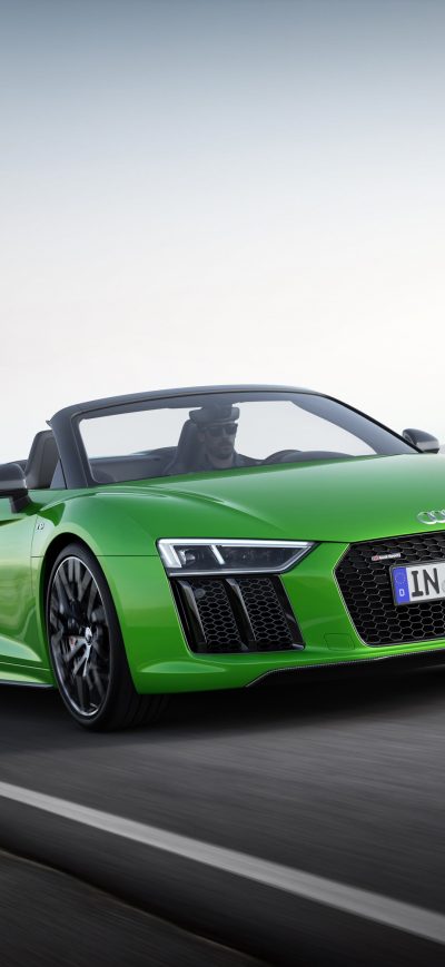 Fond d'écran iPhone Green Audi R8