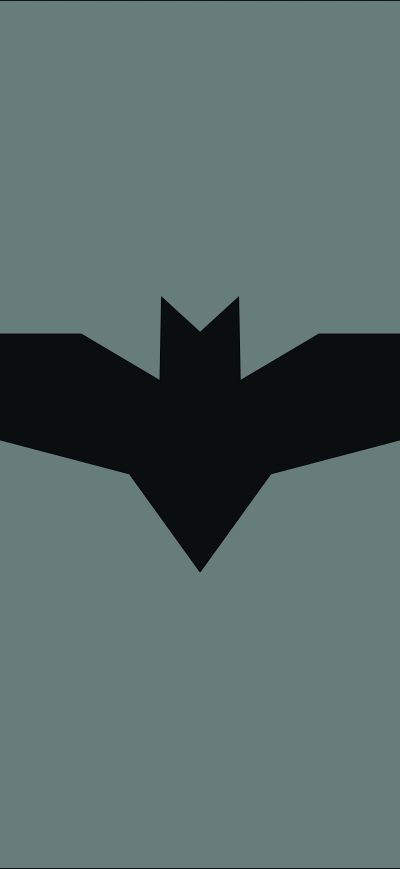 Fond d'écran iPhone Batman Justice League Logo Minimalism
