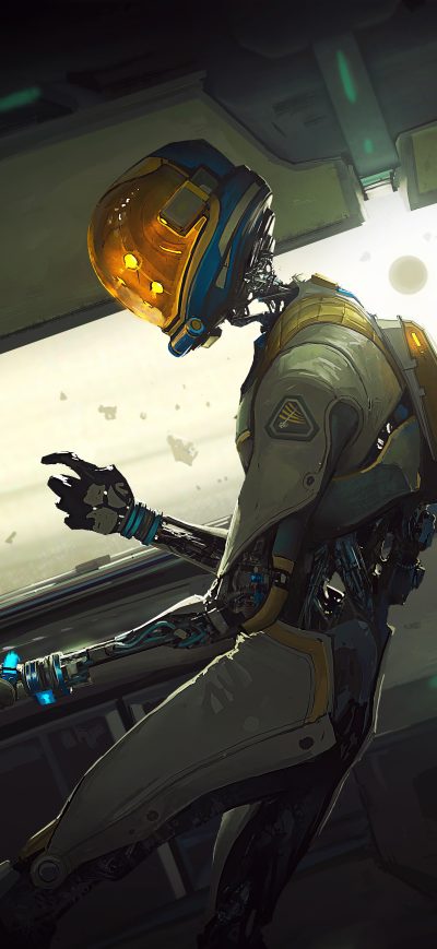 Fond d'écran iPhone Lone Echo 10k