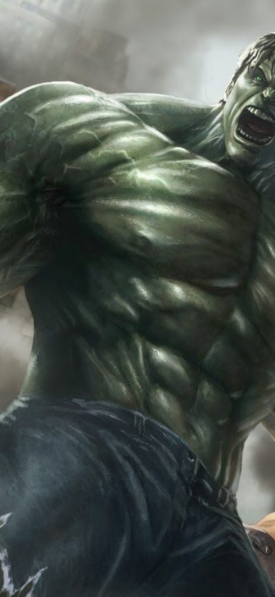 Fond d'écran iPhone Hulk Comics
