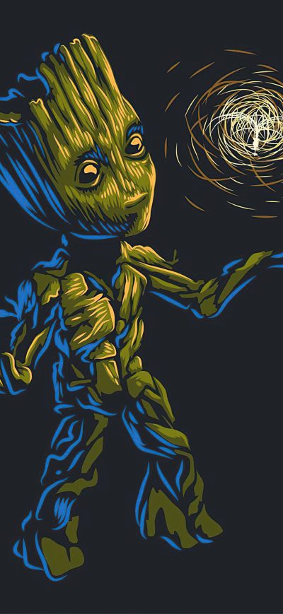 Fond d'écran iPhone Baby Groot 2020 New