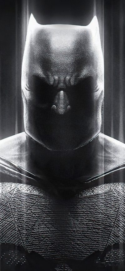 Fond d'écran Batfleck Darkness 4k sur iPhone