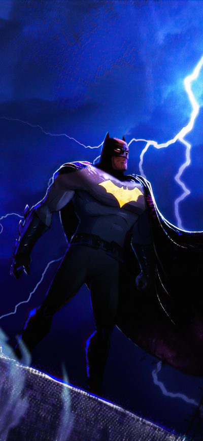Fond d'écran iPhone Batman I Am The Knight 4k
