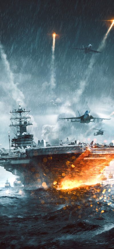 Fond d'écran iPhone Battlefield 4 Naval Strike 4k