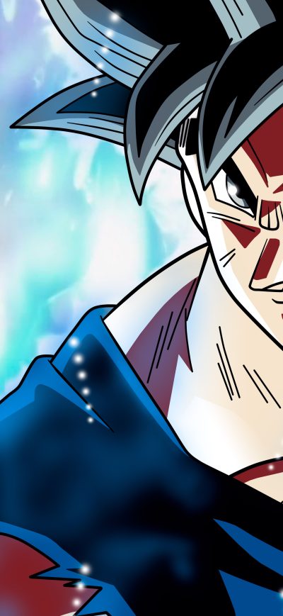 Fond d'écran iPhone Son Goku Dragon Ball Super Anime Retina Display 5k