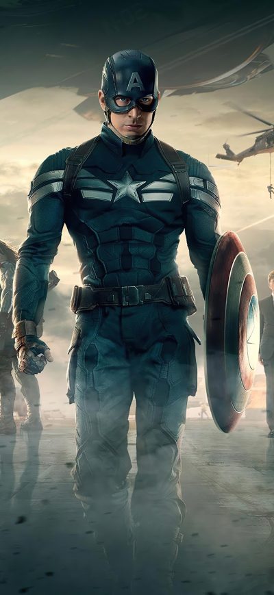 Fond d'écran iPhone 4k Captain America The Winter Soilder Movie
