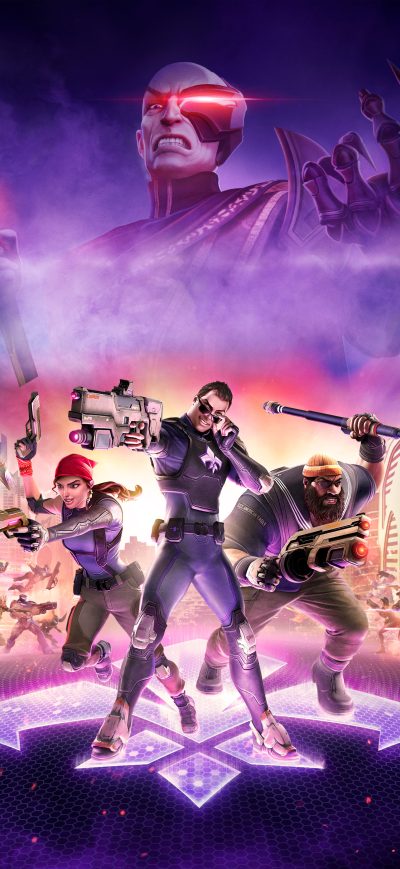 Fond d'écran iPhone Agents of Mayhem Artwork