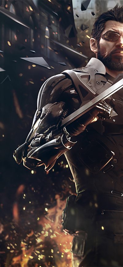 Fond d'écran iPhone Adam Jensen In Deus Ex Mankind Divided