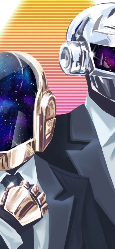 Fond d'écran iPhone Something About Us Daft Punk 5k