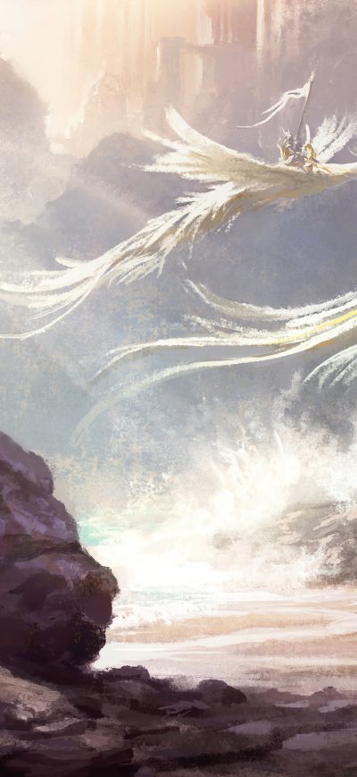 Fond d'écran iPhone Arrival Of Dragon Queen 4k