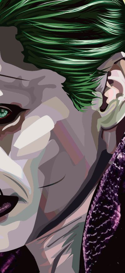 Fond d'écran Joker New Artwork 4k sur iPhone