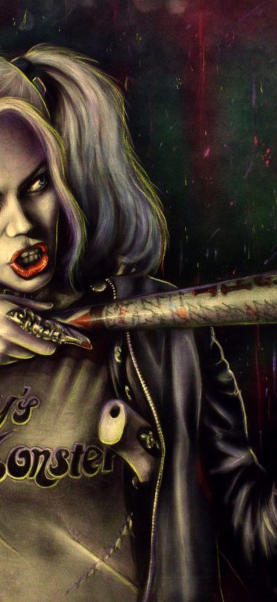 Fond d'écran iPhone Harley Quinn 4k Portrait