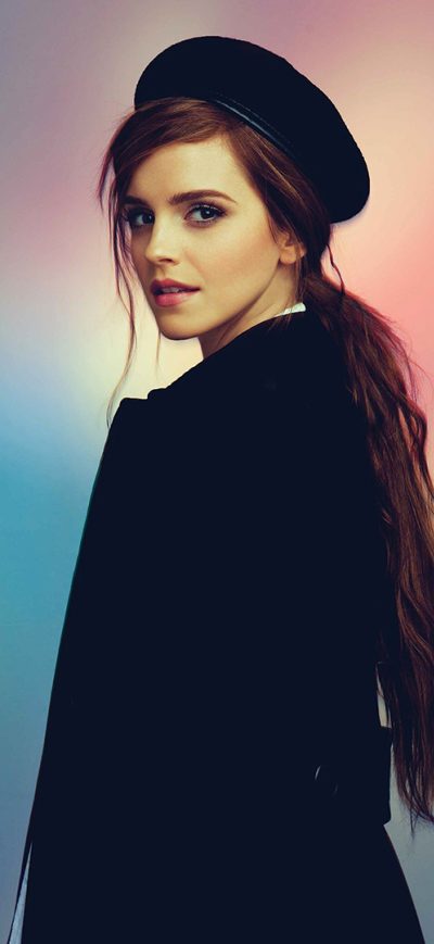Fond d'écran Emma Watson 2 sur iPhone