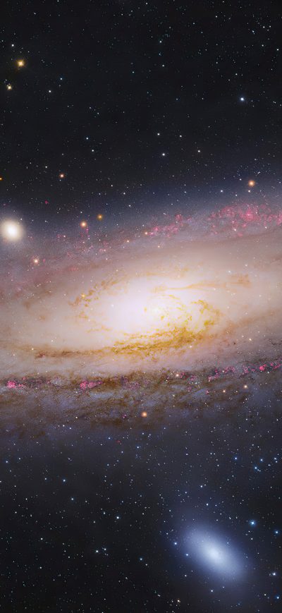 Fond d'écran iPhone Galaxy Digital Universe 4k