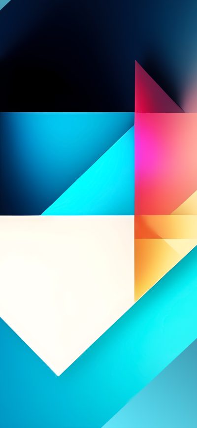 Fond d'écran iPhone Geometry Shapes 8k