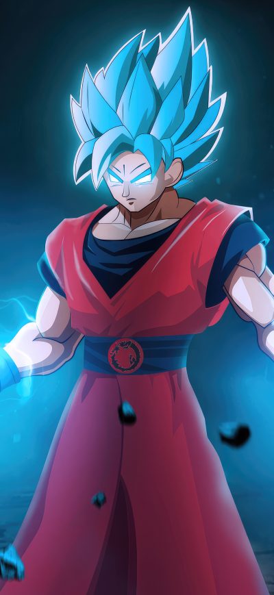 Fond d'écran iPhone Goku With Lightening Powers
