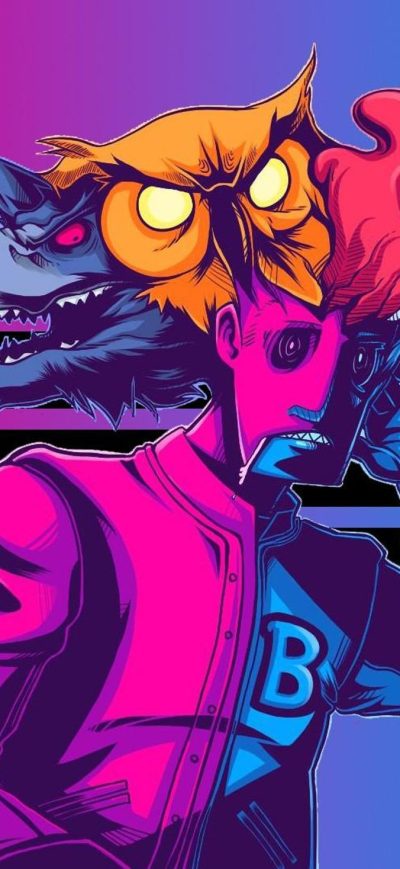Fond d'écran iPhone Hotline Miami Art