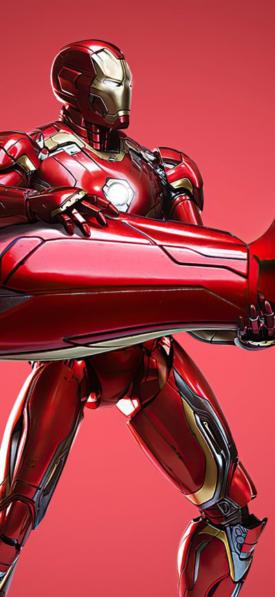 Fond d'écran iPhone Iron Man 2020 Fire Blaster