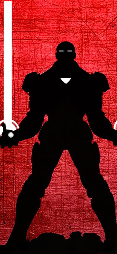 Fond d'écran iPhone Iron Man Red