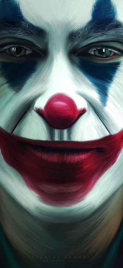 Fond d'écran iPhone Joker Face Makeup