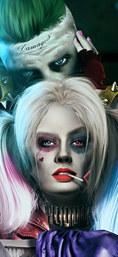 Fond d'écran Joker Harley Quinn New sur iPhone