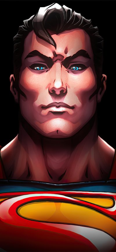 Fond d'écran iPhone Man Of Steel Superman Art 4k