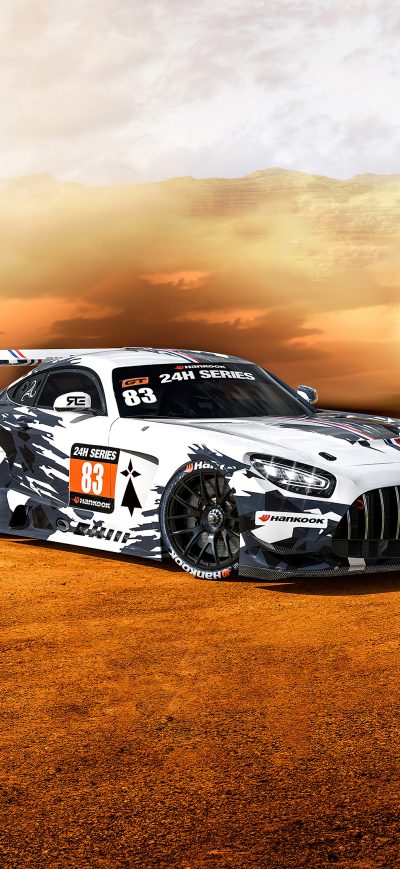 Fond d'écran iPhone Merceds GT3 2021