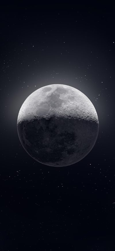 Fond d'écran iPhone Moon Dark Sight 4k