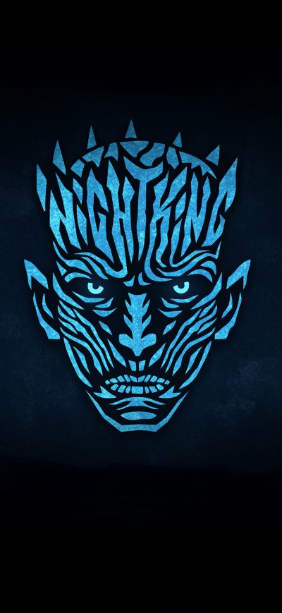 Fond d'écran iPhone Night King Minimalist Logo 4k