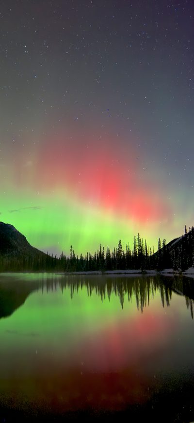 Fond d'écran iPhone Beauty Of Sky Aurora Bliss