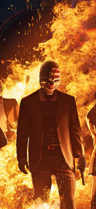 Fond d'écran iPhone 2021 Payday 2