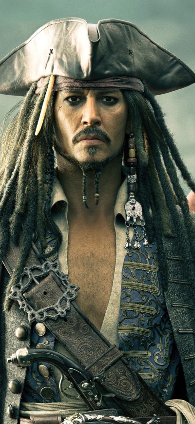 Fond d'écran iPhone Jack Sparrow 5k