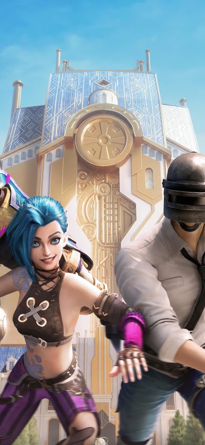 Fond d'écran iPhone Pubg Mobile X Arcane League Of Legends 4k