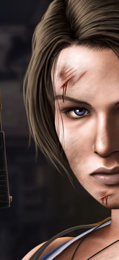 Fond d'écran iPhone Jill Valentine Resident Evil 3 2020 4k