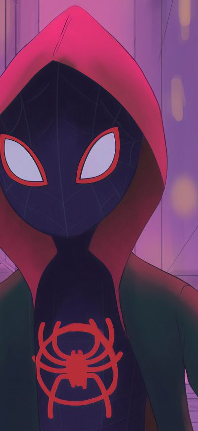 Fond d'écran iPhone Miles Morales Spider Verse Artwork
