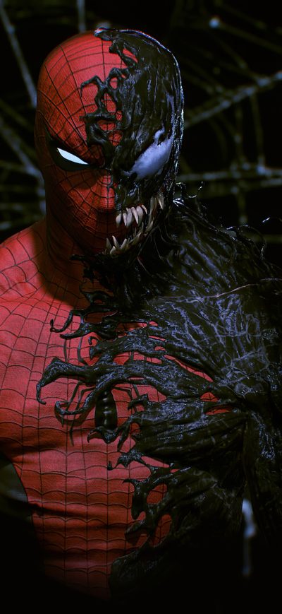 Fond d'écran iPhone Spider Man Inside Venom