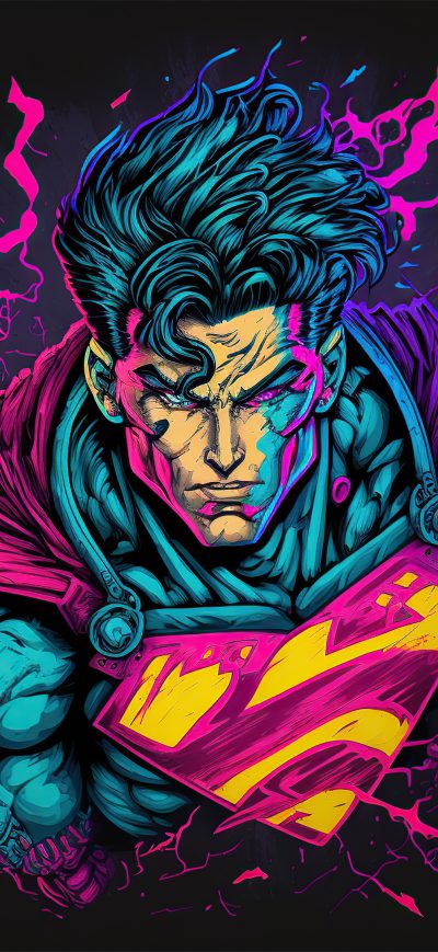 Fond d'écran iPhone Retrofied Superman