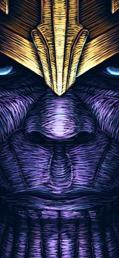 Fond d'écran iPhone Thanos Artworks