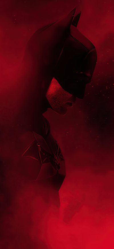 Fond d'écran iPhone The Batman Red Theme