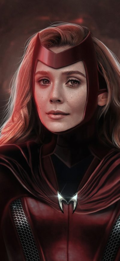 Fond d'écran iPhone Wanda Vision Scarlet Witch Tv Series 5k