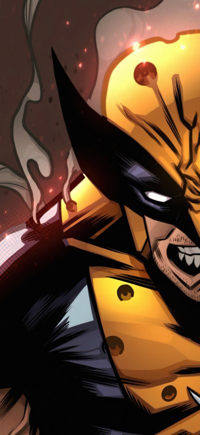 Fond d'écran iPhone Wolverine Comic Book Art 4k