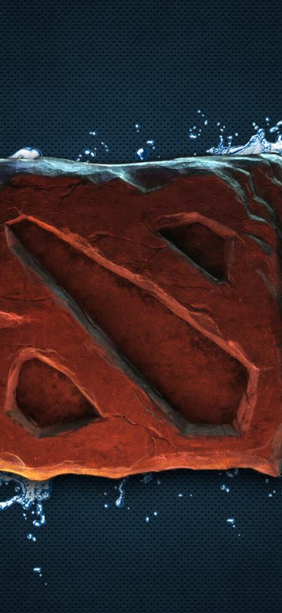 Fond d'écran iPhone Dota 2 Logo Art