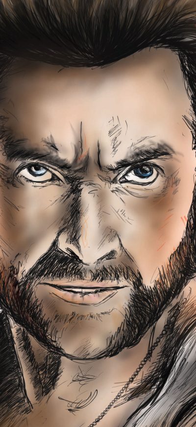 Fond d'écran iPhone Wolverine Fan Art