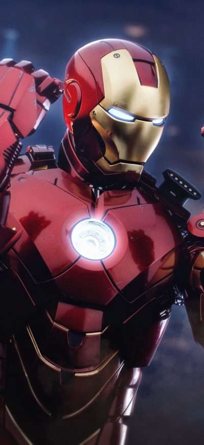Fond d'écran iPhone Iron Man Mark 4 Suit 5k