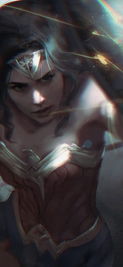 Fond d'écran iPhone Wonder Woman 4k Digital Art