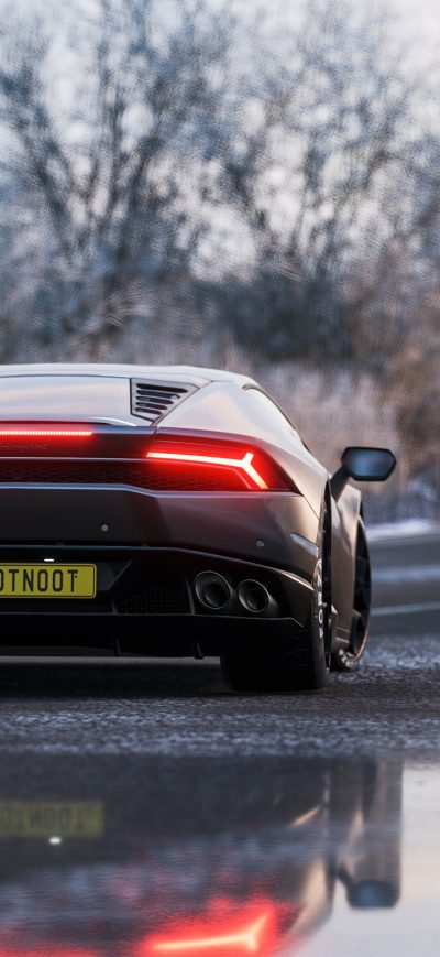Fond d'écran iPhone Lamborghini Huracan Forza Horizon 4
