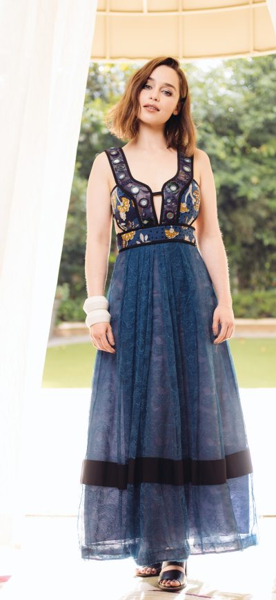 Fond d'écran iPhone Emilia Clarke 2018 5k