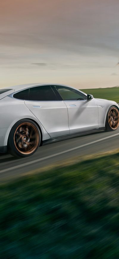 Fond d'écran iPhone Novitec Tesla Model S